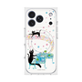 プレミアムスクエアケース with MagSafe［ おかべてつろう - 黒猫クロのとおりみち ］
