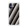 プレミアムスクエアケース with MagSafe［ Middle Stripe - Black ］