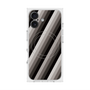 プレミアムスクエアケース with MagSafe［ Middle Stripe - Black ］