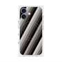 プレミアムスクエアケース with MagSafe［ Middle Stripe - Black ］