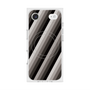 プレミアムスクエアケース with MagSafe［ Middle Stripe - Black ］