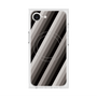 プレミアムスクエアケース with MagSafe［ Middle Stripe - Black ］