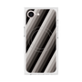 プレミアムスクエアケース with MagSafe［ Middle Stripe - Black ］