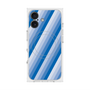 プレミアムスクエアケース with MagSafe［ Middle Stripe - Blue ］
