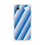 プレミアムスクエアケース with MagSafe［ Middle Stripe - Blue ］
