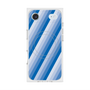 プレミアムスクエアケース with MagSafe［ Middle Stripe - Blue ］