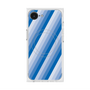 プレミアムスクエアケース with MagSafe［ Middle Stripe - Blue ］
