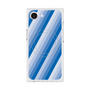 プレミアムスクエアケース with MagSafe［ Middle Stripe - Blue ］