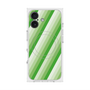 プレミアムスクエアケース with MagSafe［ Middle Stripe - Green ］