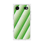 プレミアムスクエアケース with MagSafe［ Middle Stripe - Green ］