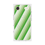 プレミアムスクエアケース with MagSafe［ Middle Stripe - Green ］
