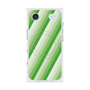 プレミアムスクエアケース with MagSafe［ Middle Stripe - Green ］