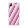 プレミアムスクエアケース with MagSafe［ Middle Stripe - Pink ］