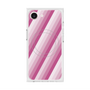 プレミアムスクエアケース with MagSafe［ Middle Stripe - Pink ］