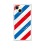 プレミアムスクエアケース with MagSafe［ Big Stripe - Red × Blue ］