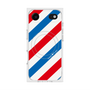 プレミアムスクエアケース with MagSafe［ Big Stripe - Red × Blue ］