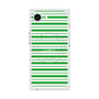 プレミアムスクエアケース with MagSafe［ Small Border - Green ］