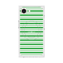 プレミアムスクエアケース with MagSafe［ Small Border - Green ］