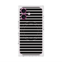 プレミアムスクエアケース with MagSafe［ Middle Border - Black ］