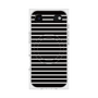 プレミアムスクエアケース with MagSafe［ Middle Border - Black ］