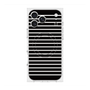 プレミアムスクエアケース with MagSafe［ Middle Border - Black ］