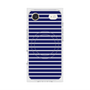 プレミアムスクエアケース with MagSafe［ Middle Border - Blue ］