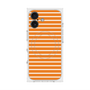 プレミアムスクエアケース with MagSafe［ Middle Border - Orange ］