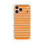 プレミアムスクエアケース with MagSafe［ Middle Border - Orange ］