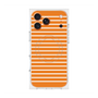 プレミアムスクエアケース with MagSafe［ Middle Border - Orange ］