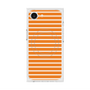 プレミアムスクエアケース with MagSafe［ Middle Border - Orange ］