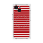 プレミアムスクエアケース with MagSafe［ Middle Border - Red ］