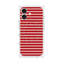 プレミアムスクエアケース with MagSafe［ Middle Border - Red ］