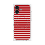 プレミアムスクエアケース with MagSafe［ Middle Border - Red ］