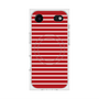 プレミアムスクエアケース with MagSafe［ Middle Border - Red ］