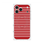 プレミアムスクエアケース with MagSafe［ Middle Border - Red ］