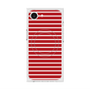 プレミアムスクエアケース with MagSafe［ Middle Border - Red ］