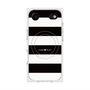 プレミアムスクエアケース with MagSafe［ Big Border - Black ］