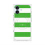 プレミアムスクエアケース with MagSafe［ Big Border - Green ］