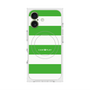 プレミアムスクエアケース with MagSafe［ Big Border - Green ］