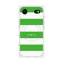 プレミアムスクエアケース with MagSafe［ Big Border - Green ］