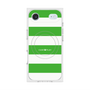 プレミアムスクエアケース with MagSafe［ Big Border - Green ］