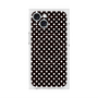 プレミアムスクエアケース with MagSafe［ Small Dot - Black ］