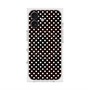 プレミアムスクエアケース with MagSafe［ Small Dot - Black ］