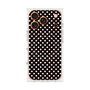 プレミアムスクエアケース with MagSafe［ Small Dot - Black ］