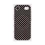 プレミアムスクエアケース with MagSafe［ Small Dot - Black ］
