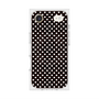 プレミアムスクエアケース with MagSafe［ Small Dot - Black ］