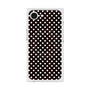 プレミアムスクエアケース with MagSafe［ Small Dot - Black ］