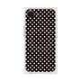 プレミアムスクエアケース with MagSafe［ Small Dot - Black ］