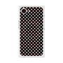 プレミアムスクエアケース with MagSafe［ Small Dot - Black ］