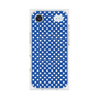 プレミアムスクエアケース with MagSafe［ Small Dot - Blue ］